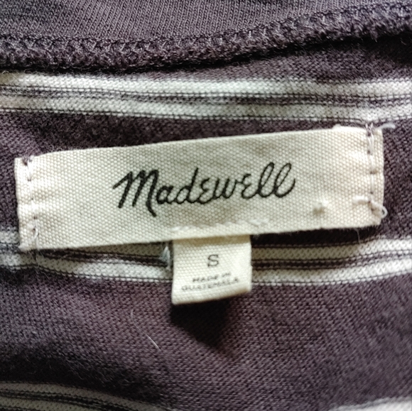 Madewell artichoke v-neck striped t-shirt SZ. S - Picture 5 of 6